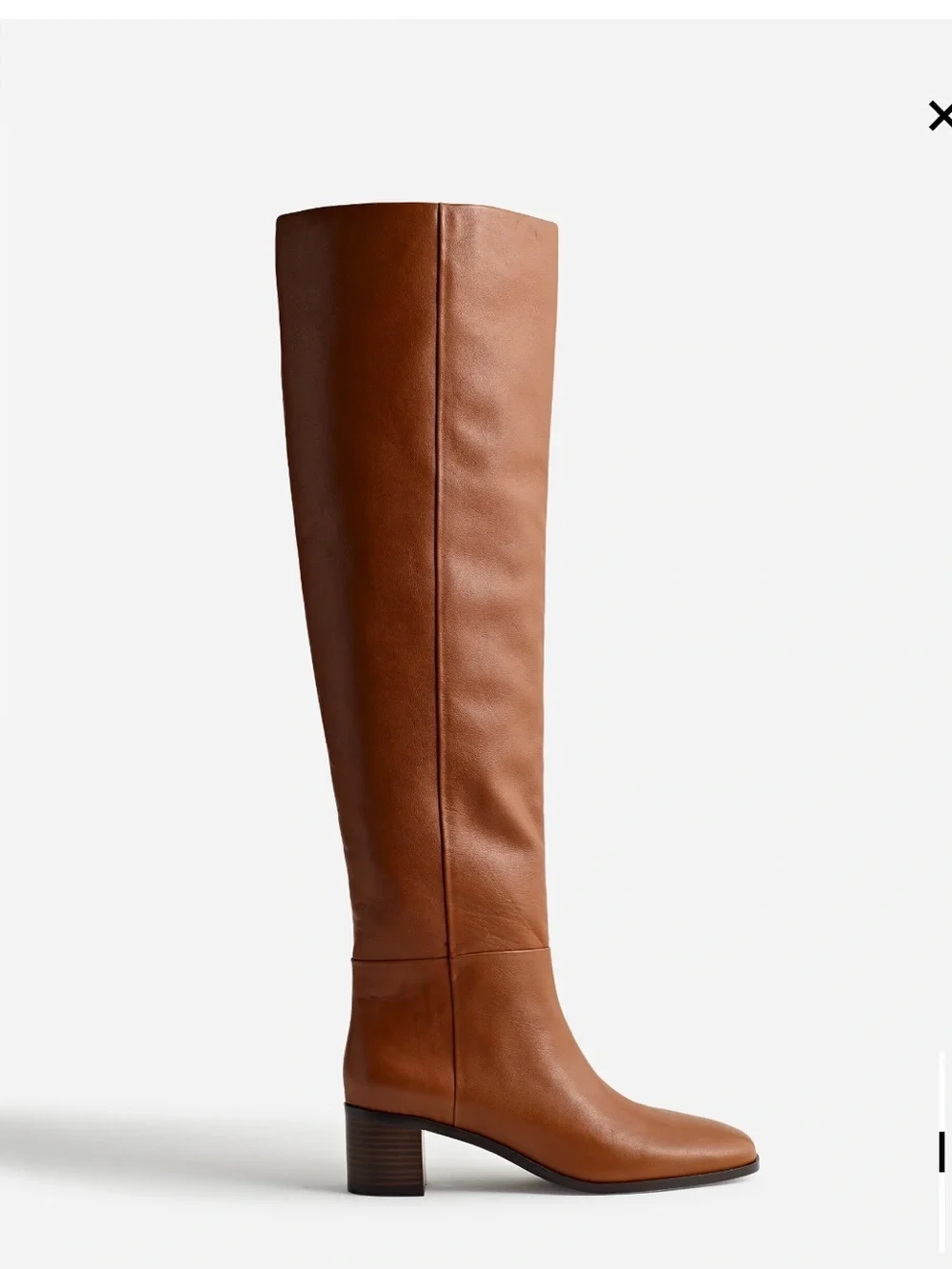 The Adaline Over-the-Knee Boot — Hazelnut Brown
